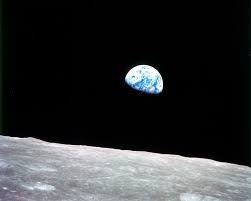 "Earthrise" taken on December 24, 1968